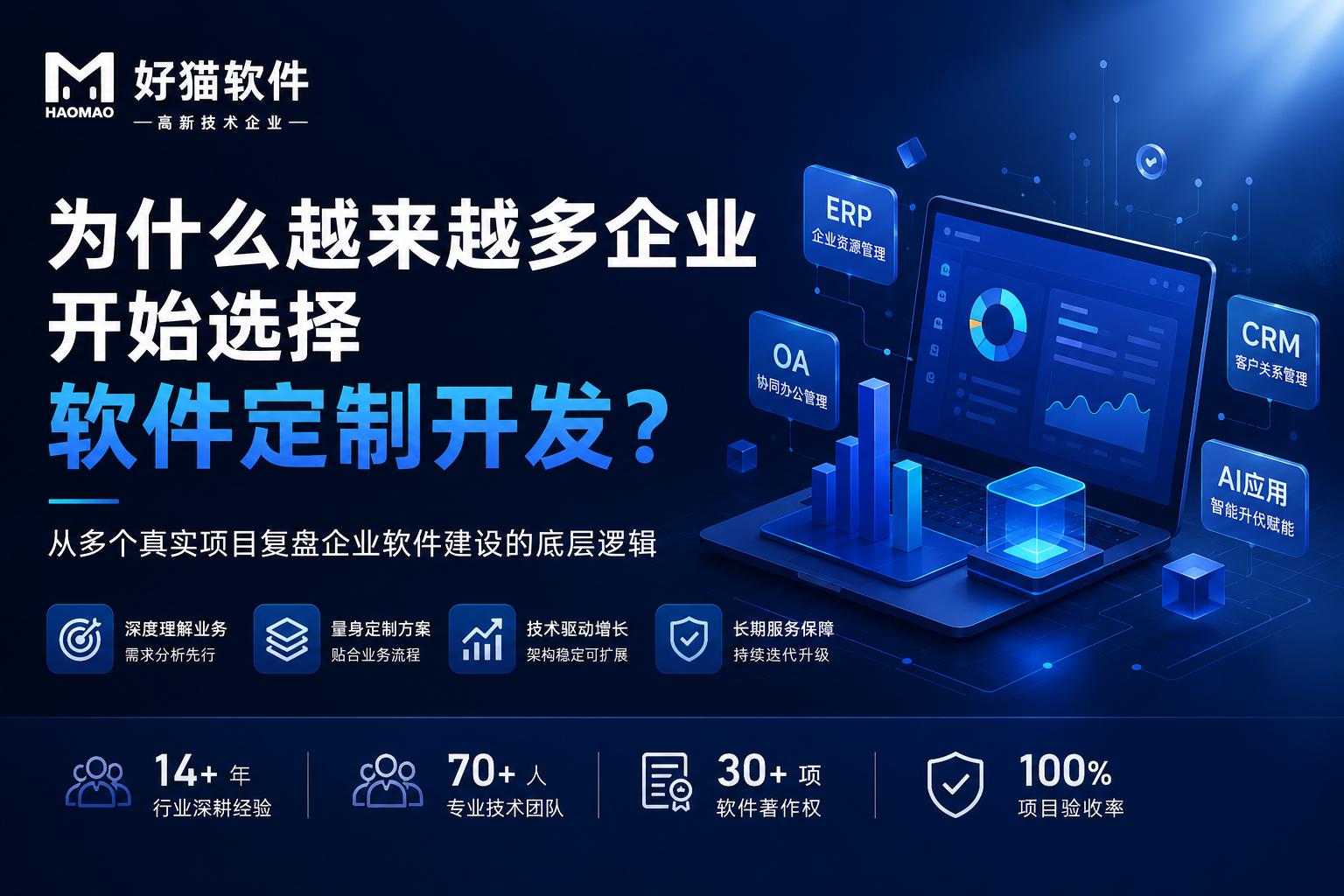 为什么越来越多企业开始选择软件定制开发？ ——从多个真实项目复盘企业软件建设背后的底层逻辑